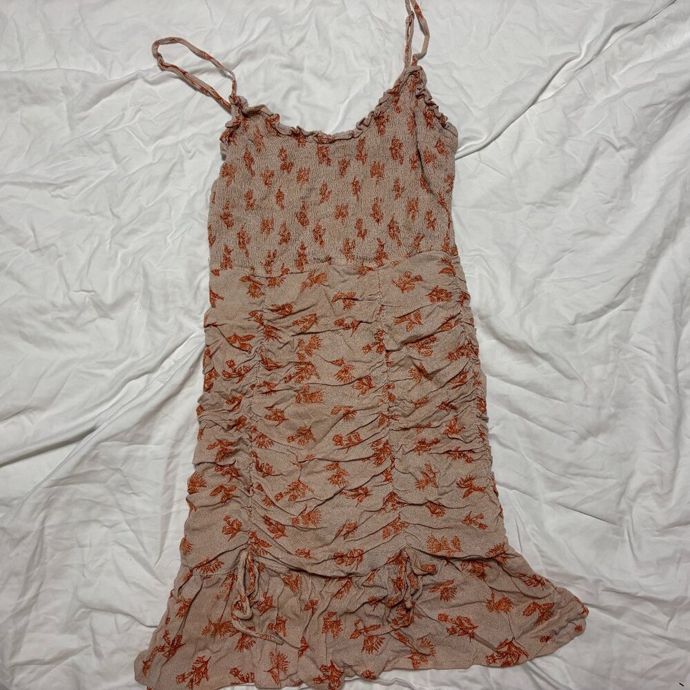 5/$25 💐 | Dusty Rose Rouched Dress from Forever 21
